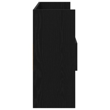 vidaXL Μπουφές Μαύρο Δρυς 105x30x70cm από Επεξεργασμένο Ξύλο 1 τεμ.