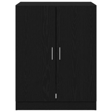 VidaXL Ντουλάπα Πλυντηρίου Μαύρη Δρυς 70,5x71,5x91,5 εκ από Επεξεργασμένο Ξύλο