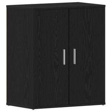 vidaXL Ντουλάπα για Παπούτσια σε Μαύρο Δρυς 60x35x70cm από Επεξεργασμένο Ξύλο