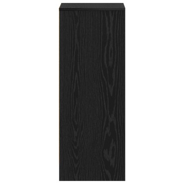 vidaXL Ντουλάπα Παπουτσιών Μαύρο Δρύς 60x35x92cm Επεξεργασμένο Ξύλο