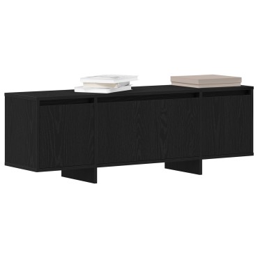 vidaXL Ντουλάπα τηλεόρασης Μαύρο Δρυς 120x30x40,5cm Ξύλο επεξεργασμένο