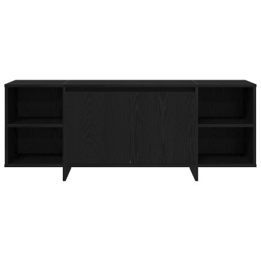 vidaXL Βάση τηλεόρασης - Μαύρη Δρυς - 120x30x40.5cm - Φτιαγμένη από Επεξεργασμένο ξύλο