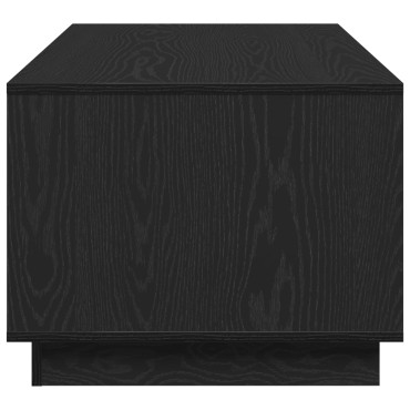 vidaXL Μαύρο Τραπέζι σαλονιού 102x55x43cm Κατασκευασμένο από Επεξεργασμένο Ξύλο 1 τεμ.