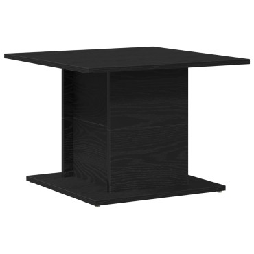 vidaXL Τραπεζάκι Σαλονιού Μαύρη Δρυς 55.5x55.5x40cm Επεξεργασμένο Ξύλο 1 τεμ.