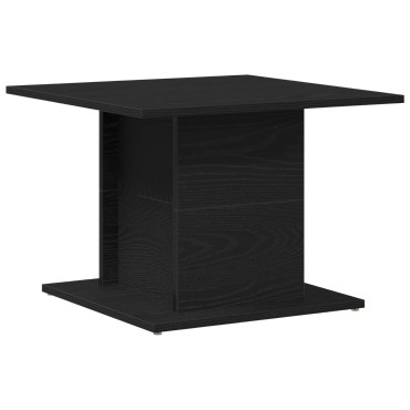 vidaXL Τραπεζάκι Σαλονιού Μαύρη Δρυς 55.5x55.5x40cm Επεξεργασμένο Ξύλο 1 τεμ.