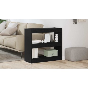 vidaXL Βιβλιοθήκη 2 επιπέδων 2 τεμ. 80x30x72cm Επεξεργασμένο Ξύλο