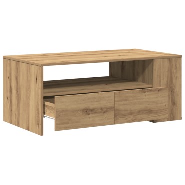 vidaXL Τραπεζάκι σαλονιού Artisan Oak 102x55x43,5cm 1 τεμ.