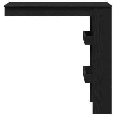 vidaXL Τραπέζι Μπαρ Τοίχου 102x45x103,5cm Επεξεργασμένο Ξύλο 1 τεμ.