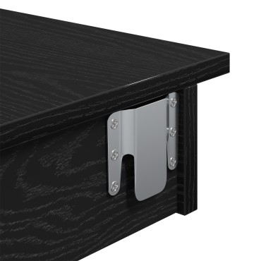 vidaXL Τραπέζι Μπαρ Τοίχου 102x45x103,5cm Επεξεργασμένο Ξύλο 1 τεμ.