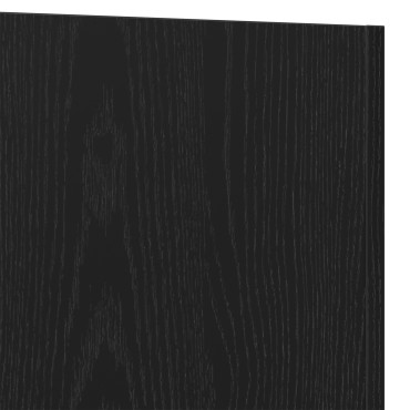 vidaXL Κιβώτιο Φυτών Μαύρο Δρυς 40x40x40 εκ Κατασκευασμένο Ξύλο