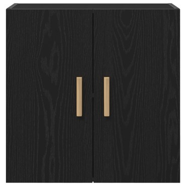 vidaXL Μαύρος Κρεμαστός Κάβος - 60x30x60 cm Κατασκευασμένο από Επεξεργασμένο Ξύλο