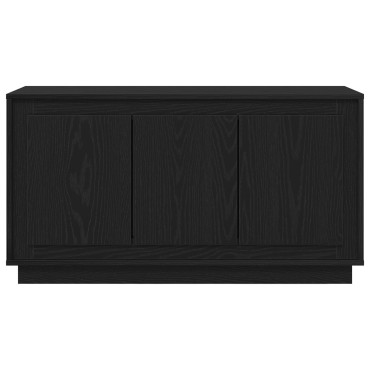 vidaXL Σαλονάκι Μαύρο Δρυς 102x35x55cm Επεξεργασμένο Ξύλο 1 τεμ.