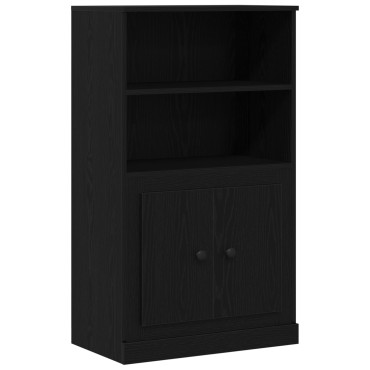 vidaXL Υψηλή ντουλάπα Μαύρη Δρυός 60x35.5x103.5cm Επεξεργασμένο Ξύλο 1 τεμ.