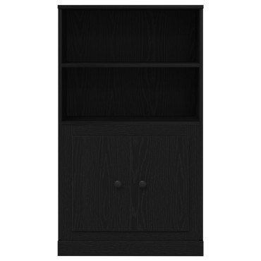 vidaXL Υψηλή ντουλάπα Μαύρη Δρυός 60x35.5x103.5cm Επεξεργασμένο Ξύλο 1 τεμ.