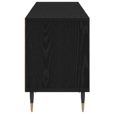 vidaXL Ντουλάπα τηλεόρασης Μαύρο Δρυς 150x30x44,5cm Κατασκευασμένο ξύλο
