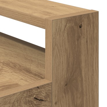vidaXL Καρότσι Κουζίνας Artisan Oak 60x45x80cm Επεξεργασμένο Ξύλο 1 τεμ.