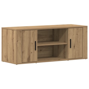 vidaXL Κονσόλα τηλεόρασης Artisan Oak 100x35x40cm Κατασκευασμένη από MDF