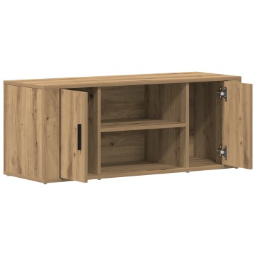 vidaXL Κονσόλα τηλεόρασης Artisan Oak 100x35x40cm Κατασκευασμένη από MDF