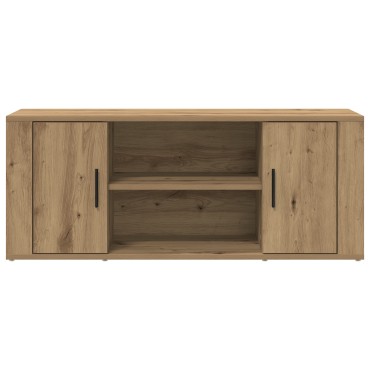 vidaXL Κονσόλα τηλεόρασης Artisan Oak 100x35x40cm Κατασκευασμένη από MDF