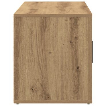 vidaXL Κονσόλα τηλεόρασης Artisan Oak 100x35x40cm Κατασκευασμένη από MDF