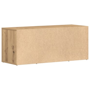 vidaXL Κονσόλα τηλεόρασης Artisan Oak 100x35x40cm Κατασκευασμένη από MDF