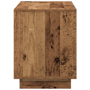 vidaXL Κονσόλα Τηλεόρασης Παλιού Ξύλου 80x35x45cm Κατασκευασμένο Ξύλο