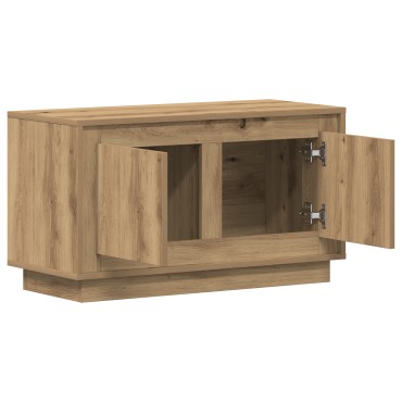 vidaXL Βαθμολογία Τηλεόρασης Artisan Oak 80x35x45cm Επεξεργασμένο ξύλο