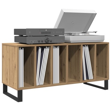 vidaXL Ντουλάπα Δισκοθήκης Παλιού Ξύλου 100x38x48cm Κατασκευασμένο Ξύλο