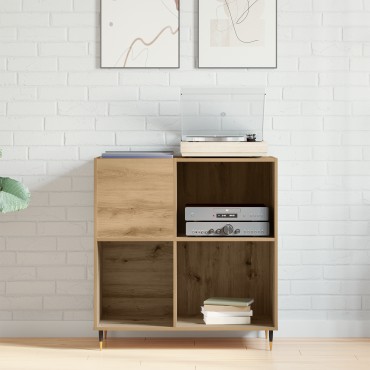 vidaXL Ντουλάπι Δίσκων Παλιού Ξύλου 84,5x38x89cm Επεξεργασμένο Ξύλο 1 τεμ.