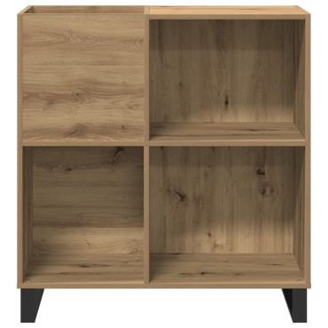 vidaXL Ντουλάπα Δίσκων Παλιό Ξύλο 84.5x38x90cm Ξύλο Μηχανής