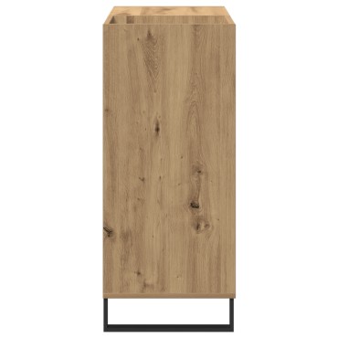 vidaXL Ντουλάπα Δίσκων Παλιό Ξύλο 84.5x38x90cm Ξύλο Μηχανής