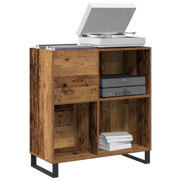 vidaXL Ντουλάπα Δίσκων Artisan Oak 84,5x38x89cm Επεξεργασμένο Ξύλο