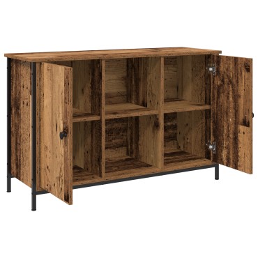 vidaXL Ντουλάπα TV Artisan Oak 101x35x65cm Επεξεργασμένο Ξύλο και Χάλυβας
