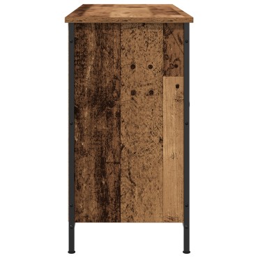 vidaXL Ντουλάπα TV Artisan Oak 101x35x65cm Επεξεργασμένο Ξύλο και Χάλυβας