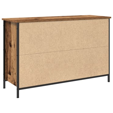vidaXL Ντουλάπα TV Artisan Oak 101x35x65cm Επεξεργασμένο Ξύλο και Χάλυβας