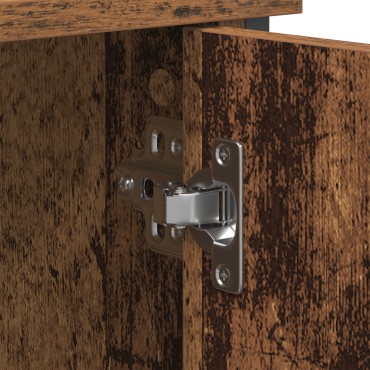 vidaXL Ντουλάπα TV Artisan Oak 101x35x65cm Επεξεργασμένο Ξύλο και Χάλυβας
