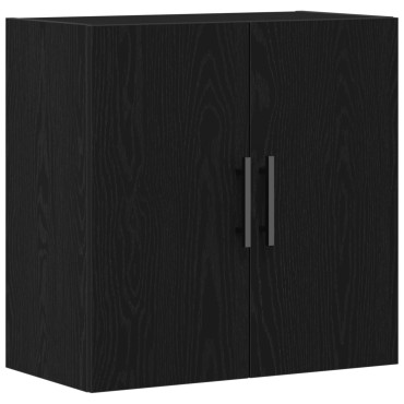 vidaXL Ντουλάπι Τοίχου Μαύρο Βακέτα 60x31x60cm Επεξεργασμένο Ξύλο 1 τεμ.