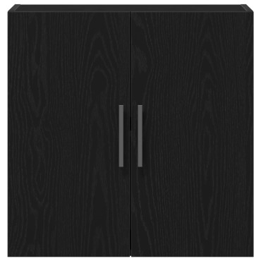vidaXL Ντουλάπι Τοίχου Μαύρο Βακέτα 60x31x60cm Επεξεργασμένο Ξύλο 1 τεμ.