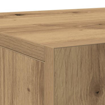 vidaXL Μπουφές με 3 Πόρτες από Καρυδιά 90x34x80cm Επεξεργασμένο Ξύλο 1 τεμ.