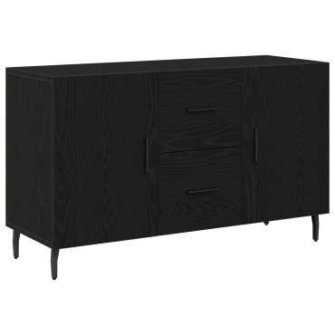 vidaXL Μπουφές Μαύρος Δρυς 100x36x60cm από Ξύλο 1 τεμ.