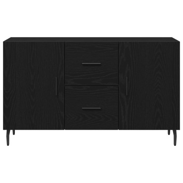 vidaXL Μπουφές Μαύρος Δρυς 100x36x60cm από Ξύλο 1 τεμ.