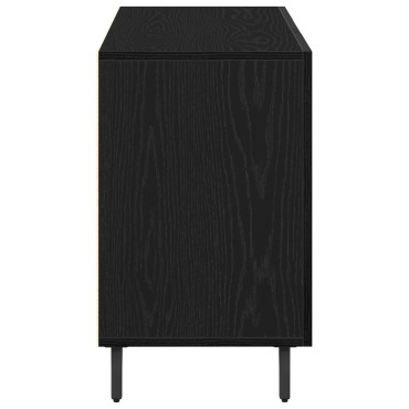 vidaXL Μπουφές Μαύρος Δρυς 100x36x60cm από Ξύλο 1 τεμ.