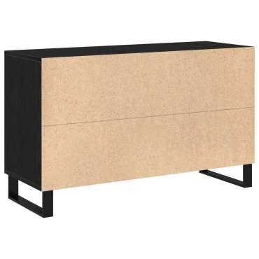 vidaXL Μπουφές Μαύρη Δρυς 100x36x60cm Κατασκευασμένο Ξύλο 1 τεμ.