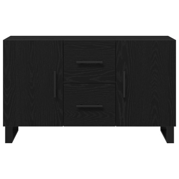 vidaXL Μπουφές Μαύρη Δρυς 100x36x60cm Κατασκευασμένο Ξύλο 1 τεμ.