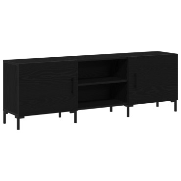 vidaXL Ντουλάπι τηλεόρασης Μαύρη Δρυς 150x30x50cm Επεξεργασμένου ξύλου