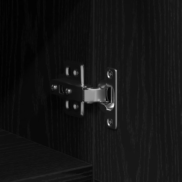 vidaXL Ντουλάπι τηλεόρασης Μαύρη Δρυς 150x30x50cm Επεξεργασμένου ξύλου