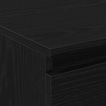 vidaXL Τραπέζι Καφέ Μαύρο Δρυς 90x50x36,5cm Επεξεργασμένο ξύλο 1 τεμ.