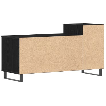 vidaXL Κάσκα Τηλεόρασης Μαύρο Δρυς 100x35x55cm Επεξεργασμένο Ξύλο
