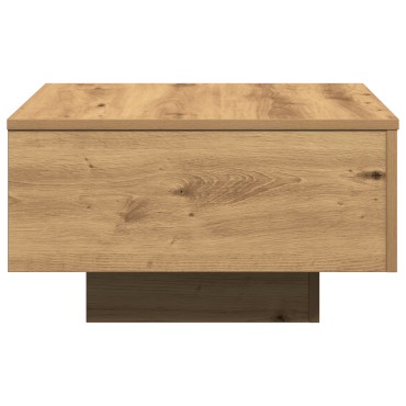 vidaXL Τραπέζι Σαλονιού Artisian από Δρυό 55x55x31cm Φτιαγμένο από ξύλο 1 τεμ.