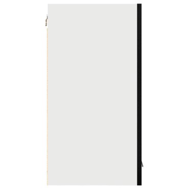 vidaXL Μαύρο Δέντρο Κρεμαστό Ντουλάπι 60x31x60cm Φτιαγμένο από Επεξεργασμένο Ξύλο 1 τεμ.